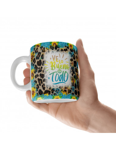 Taza Almohadón Frases Positivas