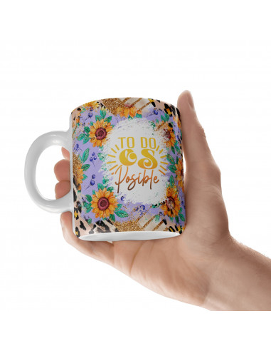 Taza Almohadón Frases Positivas