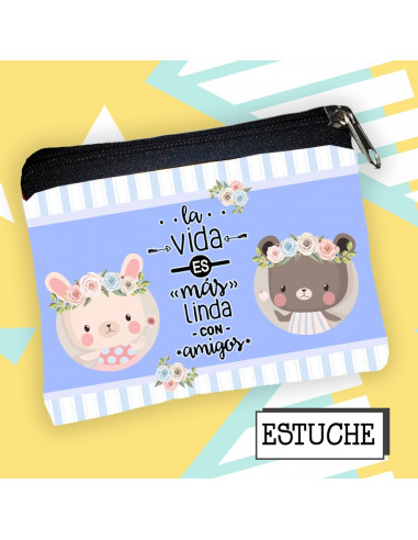 ESTUCHE - MONEDERO / DÍA DEL AMIGO