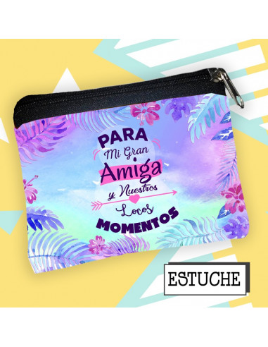 ESTUCHE - MONEDERO / DÍA DEL AMIGO