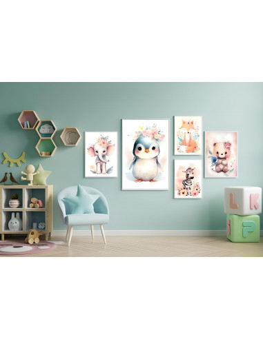 copy of Cuadros animalitos florales