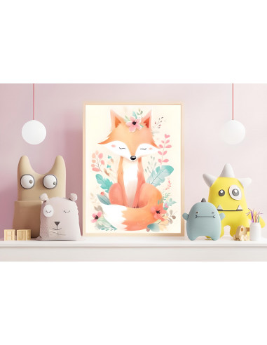 copy of Cuadros animalitos florales