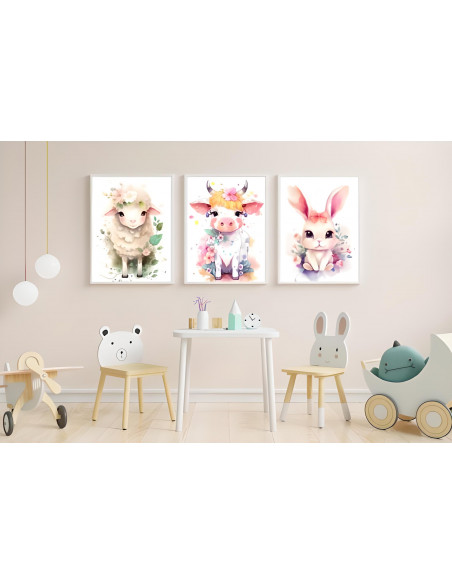 copy of Cuadros animalitos florales