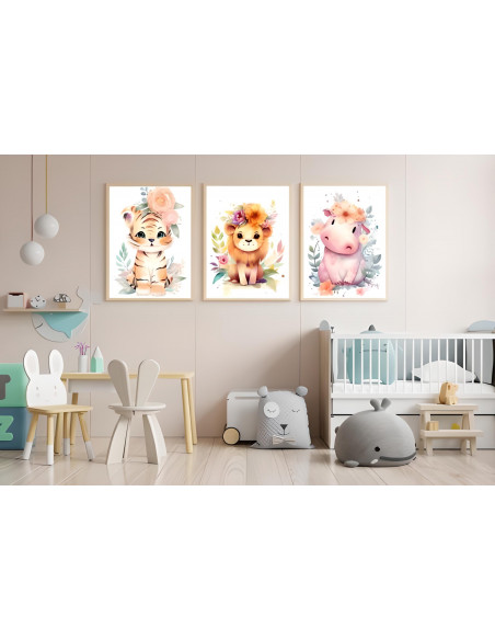 copy of Cuadros animalitos florales