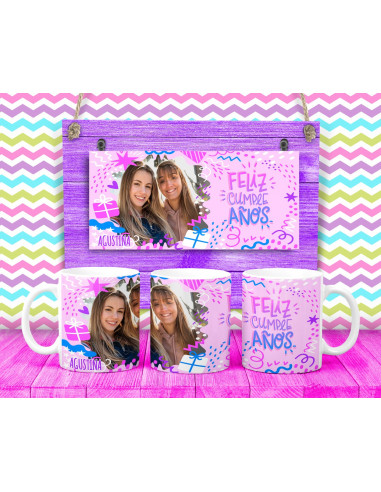 TAZAS CUMPLEAÑOS