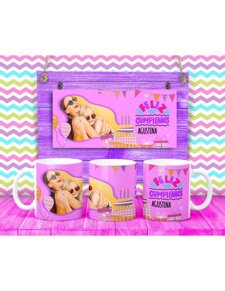 TAZAS CUMPLEAÑOS