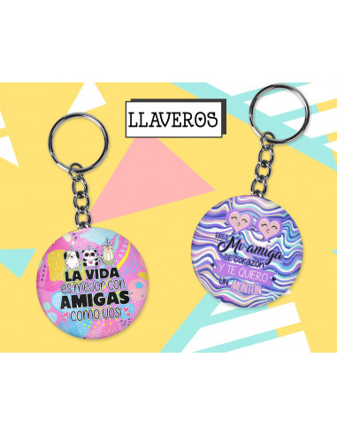 LLAVEROS DÍA DEL AMIGO