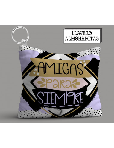 LLAVERO ALMOHADITA DÍA DEL AMIGO