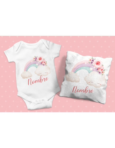 Body Almohadón Nubes Estrella + Clipart