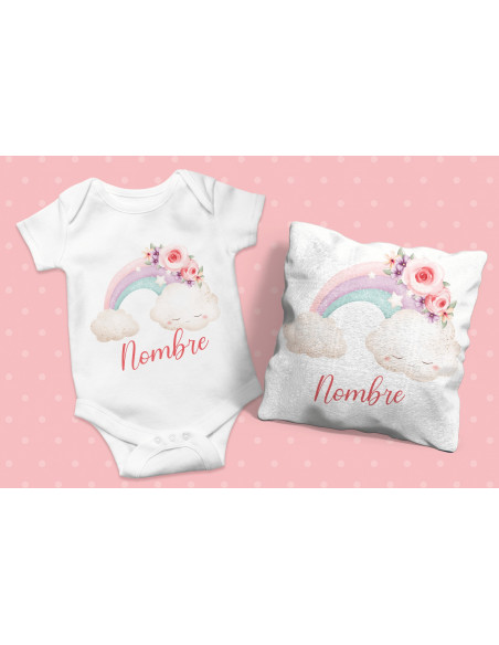 Body Almohadón Nubes Estrella + Clipart