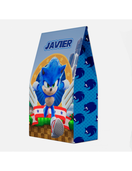 Bolsitas Imprimible - Sonic