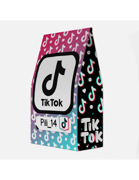 Bolsitas Imprimible - Tiktok