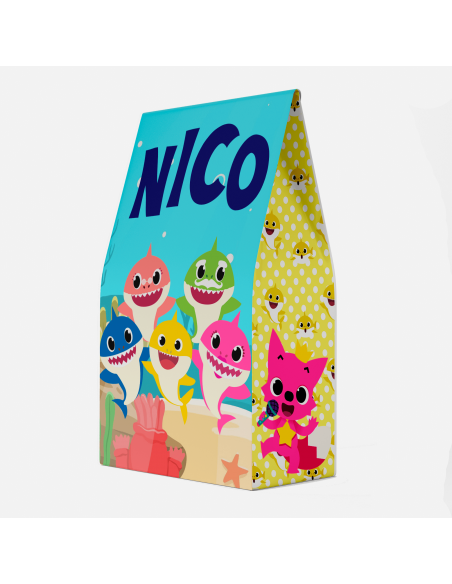 Bolsitas Imprimible - Baby Shark