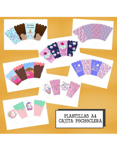 CAJITAS POCHOCLERA SEMANA DE LA DULZURA CAJITAS POCHOCLERA SEMANA DE LA DULZURA