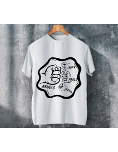 Remeras Manos día del padre... 2