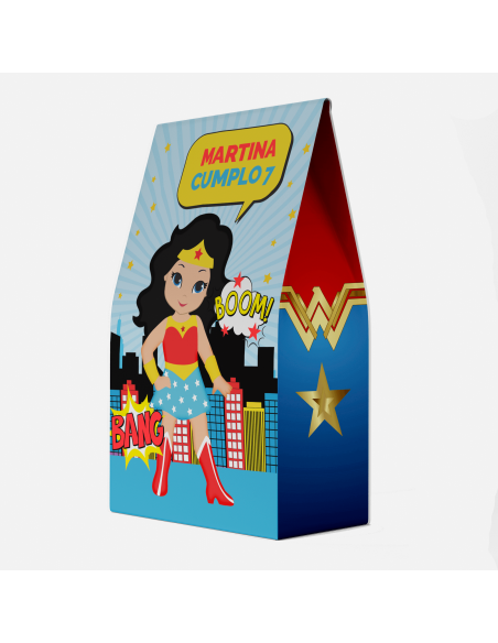 Bolsitas Imprimible - Mujer Maravilla