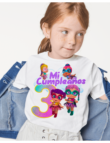 Remeras Super Cute Cumpleaños Remeras Super Cute Cumpleaños