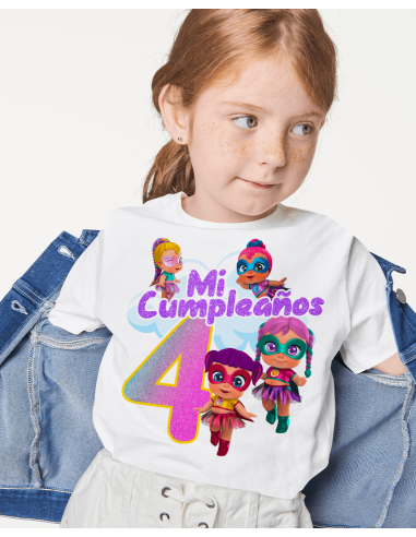 Remeras Super Cute Cumpleaños Remeras Super Cute Cumpleaños