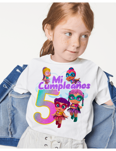 Remeras Super Cute Cumpleaños Remeras Super Cute Cumpleaños