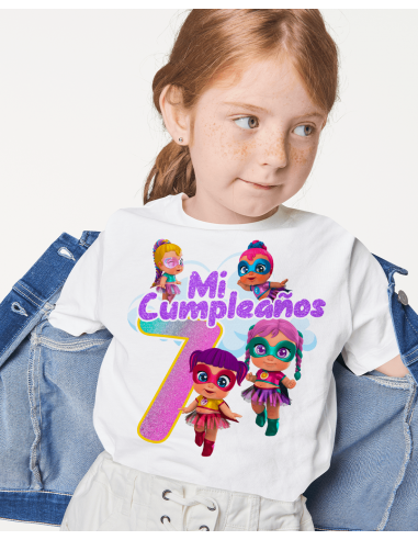 Remeras Super Cute Cumpleaños Remeras Super Cute Cumpleaños