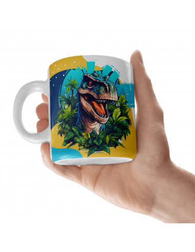 Dinosaurio Taza Almohadón