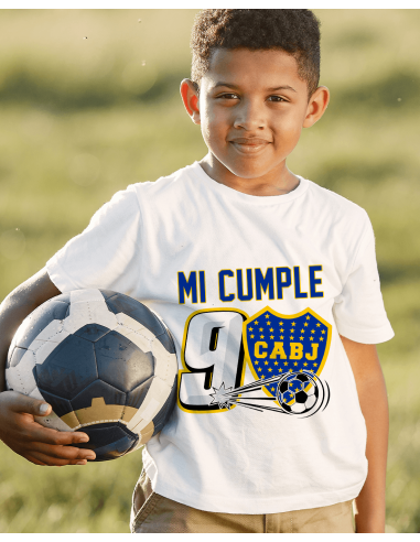 Remeras Futbol Boca Cumpleaños Remeras Futbol Boca Cumpleaños