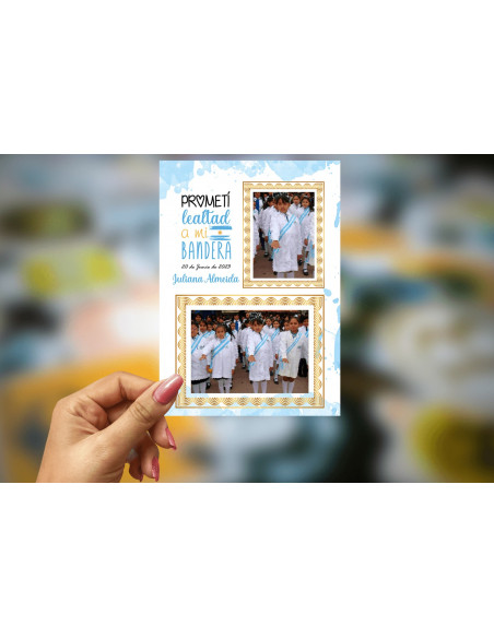 Plantillas para fotos recuerdo - Lealtad a la Bandera