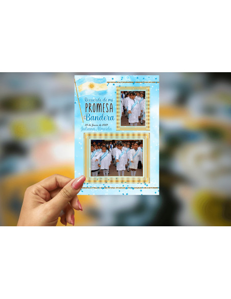 Plantillas para fotos recuerdo - Lealtad a la Bandera