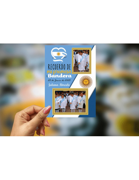 Plantillas para fotos recuerdo - Lealtad a la Bandera