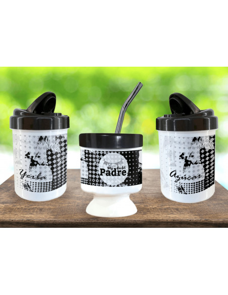 SET DE MATE ESTAMPADOS DIA DEL PADRE