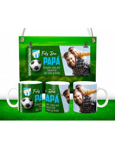 Tazas día del padre foto futbol - 29...