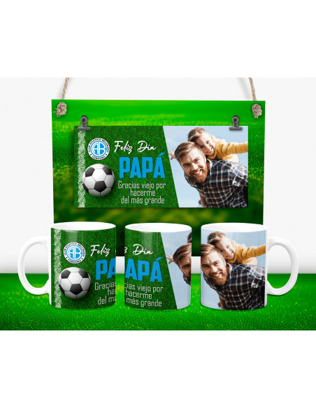 Tazas día del padre foto futbol - 29 modelos