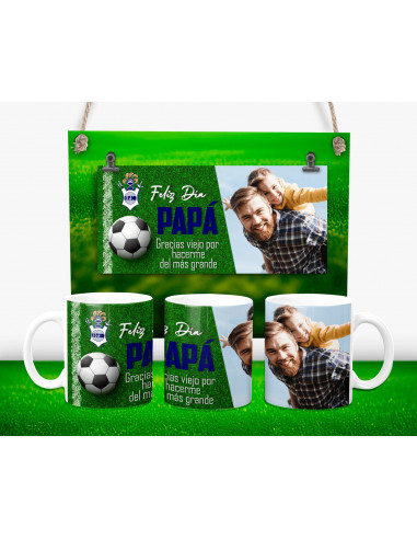 Tazas día del padre foto futbol - 29...