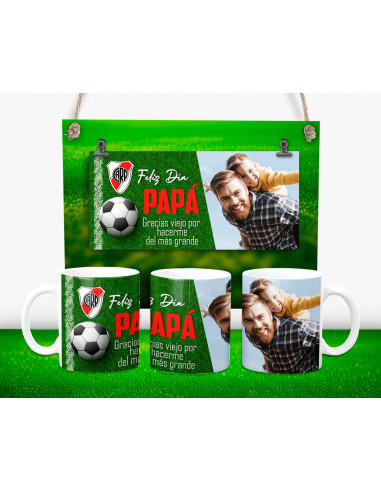 Tazas día del padre foto futbol - 29...
