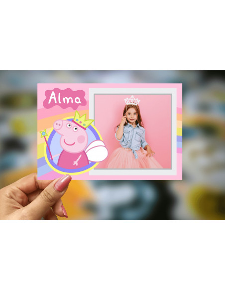 Plantillas para fotos recuerdo - Peppa Pig