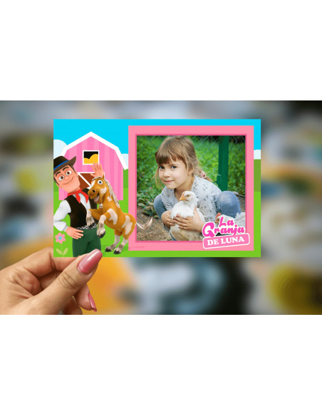 Plantillas para fotos recuerdo - Granja Zenon