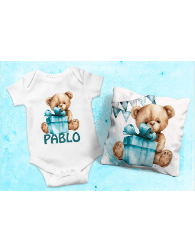 Body Almohadón osito celeste Body Almohadón osito celeste
