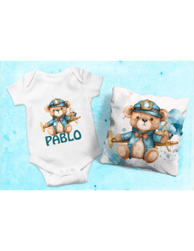 Body Almohadón osito celeste Body Almohadón osito celeste