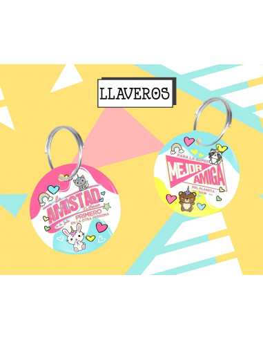 PACK LLAVEROS DIA DEL AMIGO