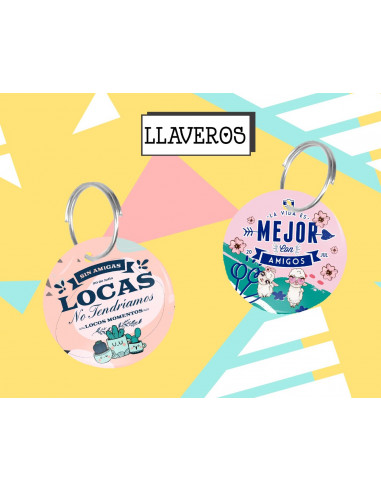 PACK LLAVEROS DIA DEL AMIGO