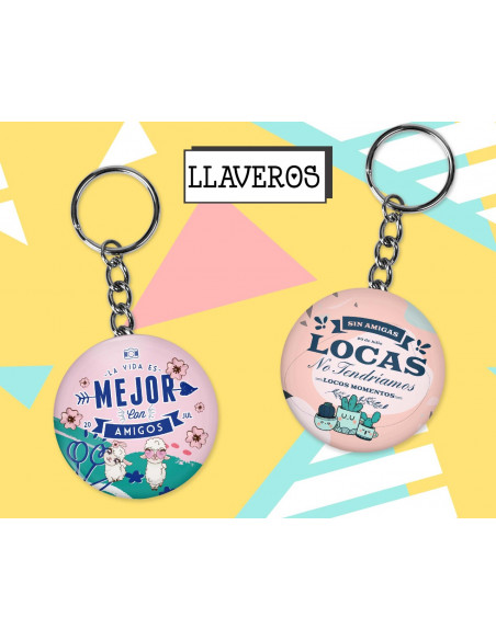 PACK LLAVEROS DIA DEL AMIGO