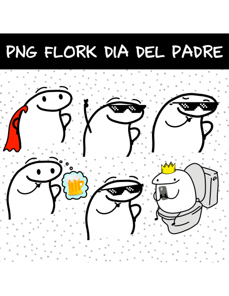 día del padre flork dibujos