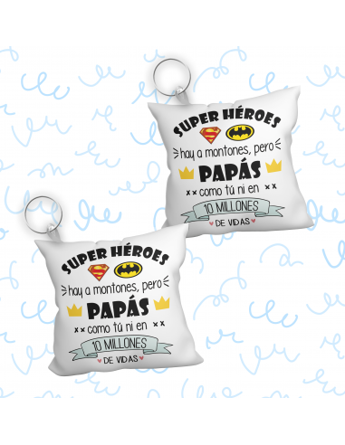 Llavero almohadita día del padre Llavero almohadita día del padre