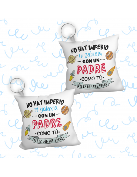 Llavero almohadita día del padre