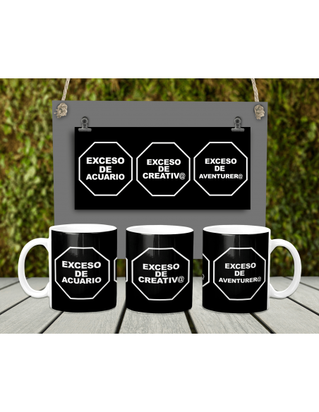 TAZAS EXCESO ZODIACO