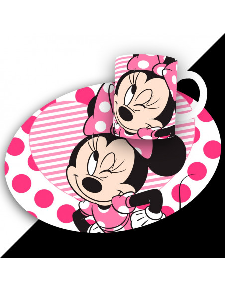 PACK DE 25 PLANTILLAS DE INDIVIDUAL REDONDO + TAZA