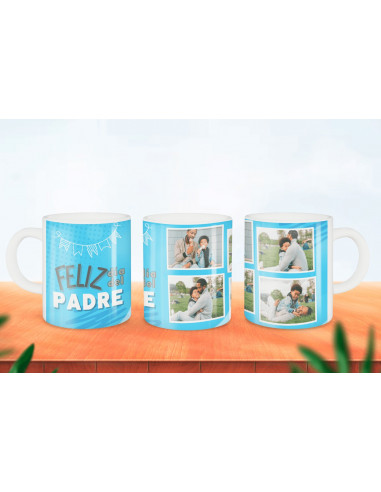 TAZAS FOTO DIA DEL PADRE
