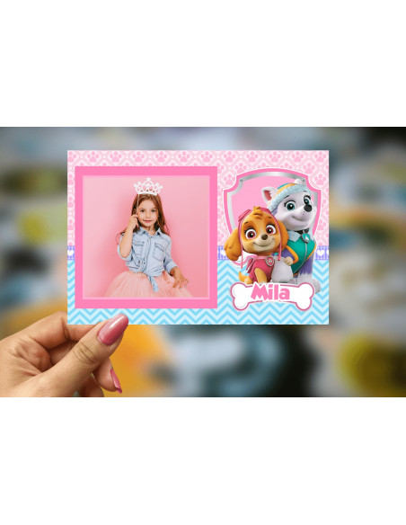 Plantillas para fotos recuerdo - Paw Patrol