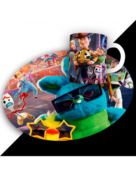 PACK DE 25 PLANTILLAS DE INDIVIDUAL REDONDO + TAZA