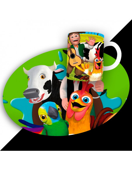 PACK DE 25 PLANTILLAS DE INDIVIDUAL REDONDO + TAZA